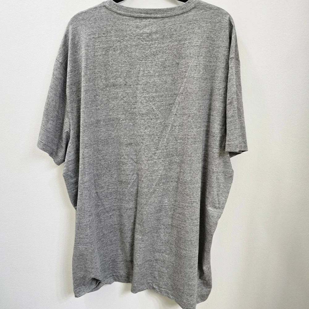 Polo Ralph Lauren Mens XXL Classic Fit Heather Grey Short Sleeve Pony T-Shirt